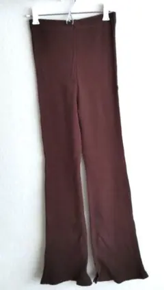 reca ブラウン フレアパンツ サイズF