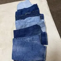 デニムジーンズ7本セット