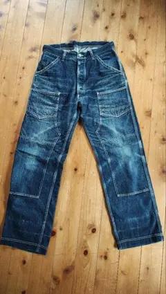 フリーホイーラーズ ロングショアマン デニム 30インチ 美フェード