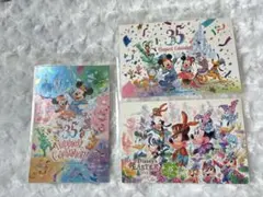 ディズニーランド 限定ポストカード 3枚セット