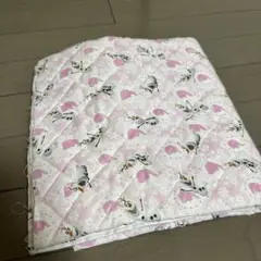オラフ キルティング生地 ピンク 48cm x 107cm