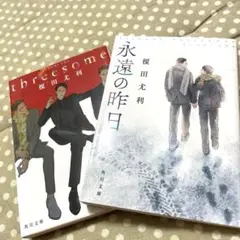 榎田尤利 BL小説セット（文庫2冊）永遠の昨日／threesome