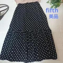 ☆美品☆fifthレオパードプリーツスカート