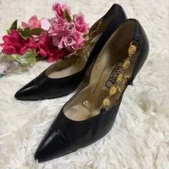 GIANNI VERSACE パンプス ブラック 22cm ベルサーチメデューサのサムネイル