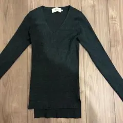 AZUL by moussy Mサイズ グリーン セーター