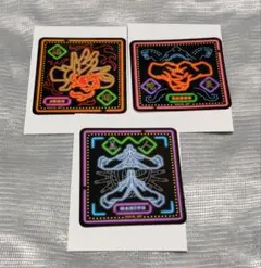 呪術廻戦 掌印ステッカーコレクション 真人／漏瑚／陀艮