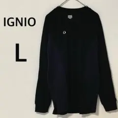 IGNIOイグニオ アンダーシャツ 【L】スポーツウェア 野球 ブラック