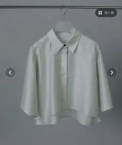 最終価格】anukeアンヌーク Halfsleeve Box Shirts - メルカリ
