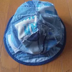 mementoバンダナファイヤーパターン デニムキャップ 1of1 ペイズリー 