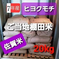 令和7年産棚田育ちのヒヨクモチ20kg 新米