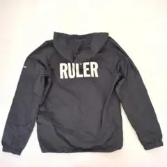 良品 RULER コーチジャケット フーディー バックプリント