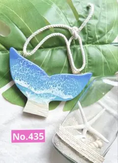 new☆ 海レジンアート No. 435波2層 A4サイズ 壁掛けインテリアのサムネイル