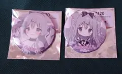 しらたま オンリーショップ 缶バッジ あまいろショコラータ 千絵莉 苺華 6個 しらたま オンリーショップ 缶バッジ あまいろショコラータ 千絵