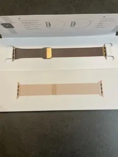 【未使用品】Apple Watch ミラネーゼループ ゴールド