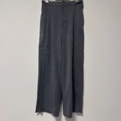 earth music&ecologyワイドスラックス グレー