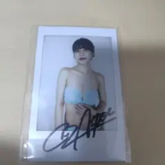 岸明日香　チェキ　直筆サイン入り