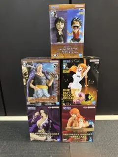 【新品・未開封】ワンピース フィギュア 5体まとめ売り