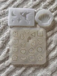 シリコンモールド 3個セット レジン用品
