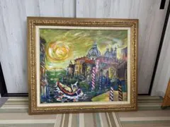 風景画 金色フレーム付き 風景画 金色フレーム付き アンティーク 海外 ♤ - メルカリ