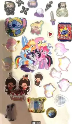 ボンボンドロップシールまとめ売りおすそ分けシール＋5個シールプレゼンと