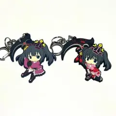 戦国乙女 かぎっ娘キーホルダー ラバー 小早川ヒデアキ Hideaki 2セット