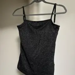 パット付きラメキャミソール