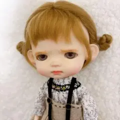 カスタムドール　niuniu風　ウィッグ付き　dayuanbao qbaby niu niu dayuanbao qbaby 風 bjd カスタムドール - メルカリ