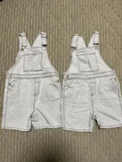 ZARA キッズ　ザラ デニム　オーバーオール 116 セット