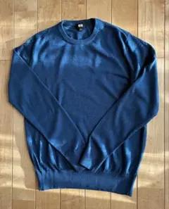 メリノクルーネックセーター ユニクロ