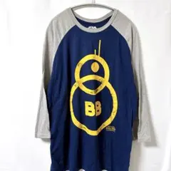 STAR WARS BB-8 【2XL】ラグランビッグサイズユニセックス1点物