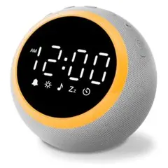 OSTONG ホワイトノイズマシン 25種類の癒し音 目覚まし時計 大音量