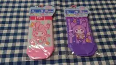 サンリオ キッズ靴下 マイメロ クロミ 2足セット