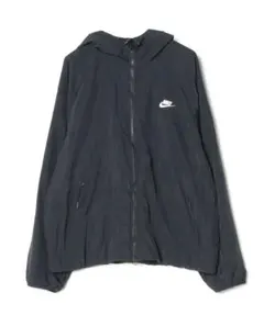 NIKE ブラック ウィンドランナー ウーブン ナイロンジャケット 2XL