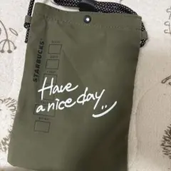Starbucks サコッシュ カーキのサムネイル