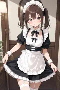 m714 AIイラスト　かわいい　A4ポスター