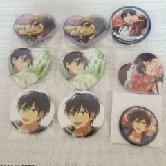 あんさんぶるスターズ　あんスタ　氷鷹北斗　缶バッジ　ハート缶バッジ　など