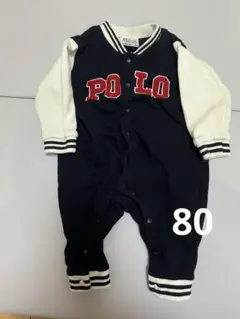 Polo Baby ロンパース /黒色
