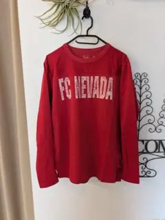 Coen FC NEVADA 長袖カットソー レッド Mサイズ