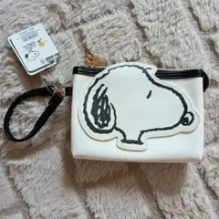 新品　レディース　ポーチ　スヌーピー　Peanuts