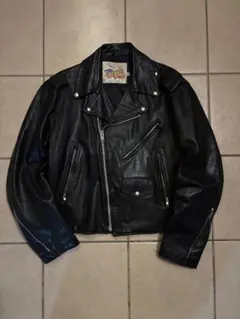 80s Excelled ライダース EMARジップ USA製 サイズ42