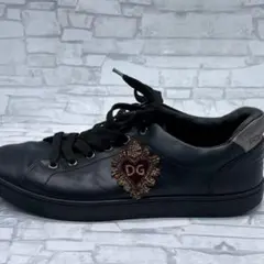 Dolce & Gabbana ブラック スニーカー 本革 7 25cmのサムネイル