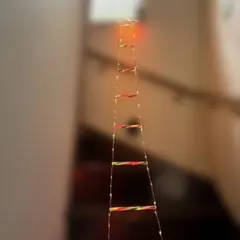 LEDライト付きクリスマスツリー装飾