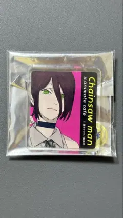 チェンソーマン　アニメイトカフェ　アクリルバッジ　レゼ