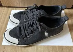 POLO Ralph Lauren ダークグレー スニーカー　24.5㎝のサムネイル