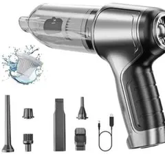多機能ミニ掃除機 強力吸引ハンディ掃除機USB充電式1台3役多機能550g軽量