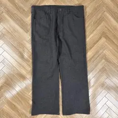 W36L26実寸 ラングラー ランチャー Wrangler ダークグレー 灰色