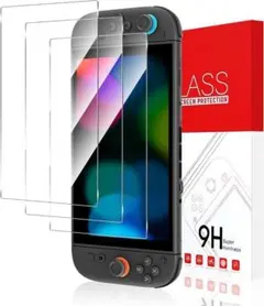 Switch 2 ガラスフィルム 3枚入り 保護フィルム スイッチ2 強靭9H