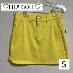 ♡FILA GOLF♡ スカート Sサイズ　イエロー