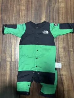 THE NORTH FACE ロンパース 70サイズ 緑/黒