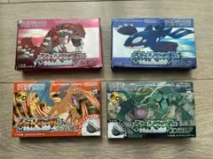 ポケモンファイアレッド・エメラルド・ルビー・サファイアセット